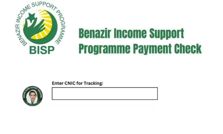 benazir income support programme payment check
